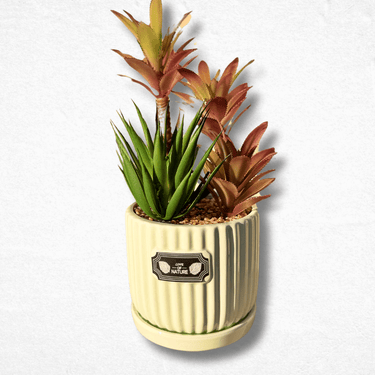 Heavy Ceramic Vase Artificial Planters – Elegant & Sturdy Greenery
