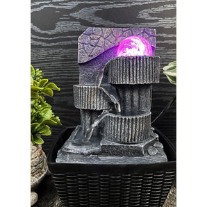 3 Pillar Water Fountain with Crystal Ball - getTohfa.