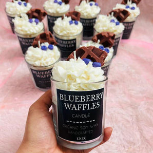 Blueberry Waffle Candle – Handmade & Deliciously Scented! - getTohfa.