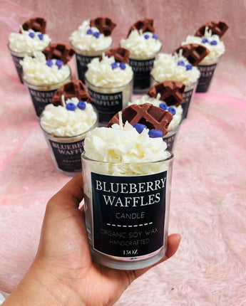 Blueberry Waffle Candle – Handmade & Deliciously Scented! - getTohfa.