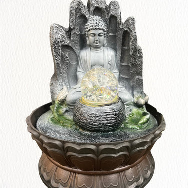 Buddha Zen Fountain with Natural Surroundings | Gautam Buddha Water Fountain - getTohfa.