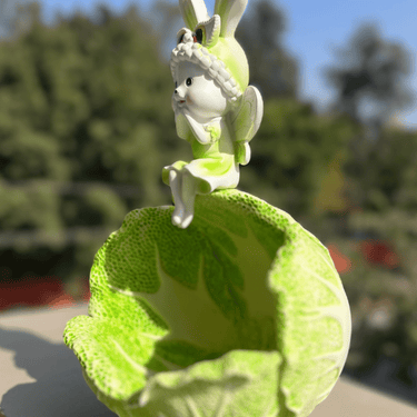 Charming Bunny Fairy Cabbage Decor - getTohfa.