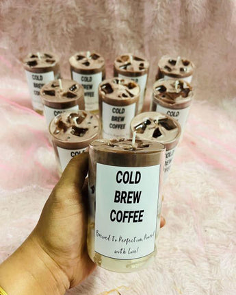 Cold Brew Coffee Scented Candle – Looks & Smells Like Real Iced Coffee! - getTohfa.