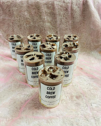 Cold Brew Coffee Scented Candle – Looks & Smells Like Real Iced Coffee! - getTohfa.