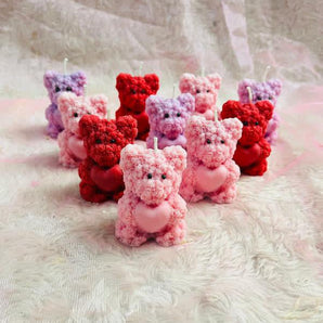 Cuddle Bear Candle – Adorable Teddy Bear Shaped Scented Candle - getTohfa.
