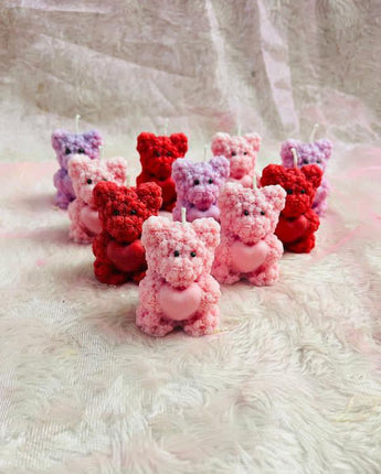 Cuddle Bear Candle – Adorable Teddy Bear Shaped Scented Candle - getTohfa.