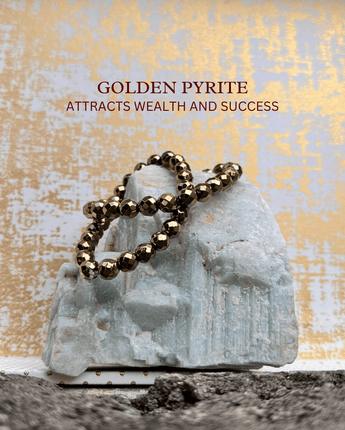 Golden Pyrite Bracelet – The Stone of Success & Protection - getTohfa.