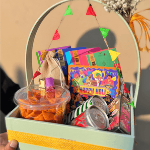 Holi Luxury Basket – Celebrate in Style with Premium Delights - getTohfa.