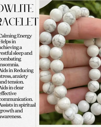 Howlite Bracelet – A Symbol of Peace & Positivity - getTohfa.