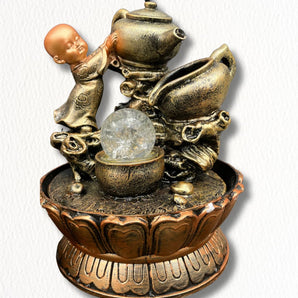 Monk Kettle Water Fountain - getTohfa.