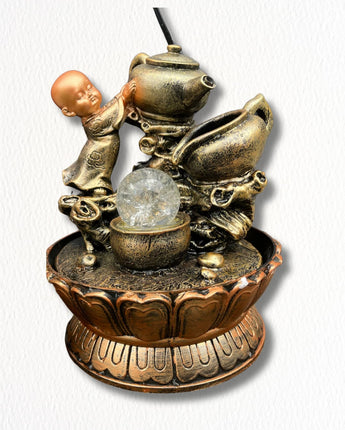 Monk Kettle Water Fountain - getTohfa.