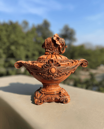 Ornate Elephant Decor Bowl – Stunning Indian Home Accent - getTohfa.