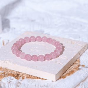 Rose Quartz Crystal Bracelet for Love & Harmony - getTohfa.