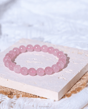 Rose Quartz Crystal Bracelet for Love & Harmony - getTohfa.