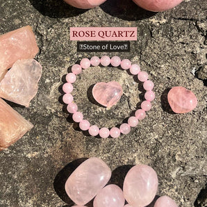 Rose Quartz Crystal Bracelet for Love & Harmony - getTohfa.
