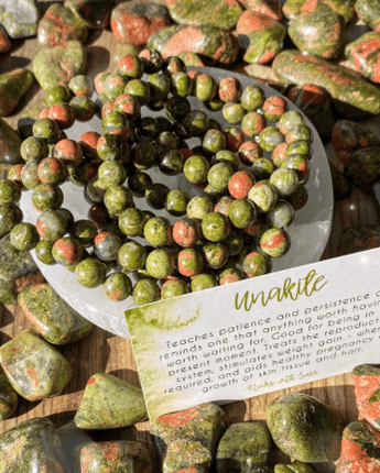 Unakite Bracelet – Emotional Balance & Healing - getTohfa.